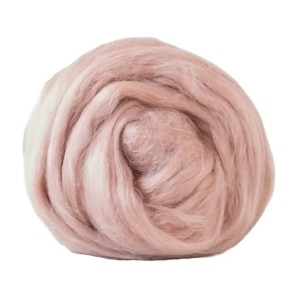 Czesanka wiskozowa 50g Truskawkowy Blond
