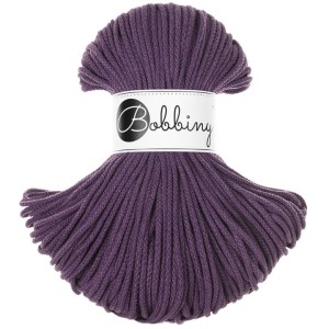 Bobbiny Fioletowy 3mm (pleciony)