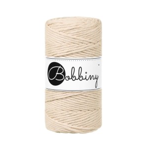 Bobbiny Ciepły Beż 3 mm (skręcany)