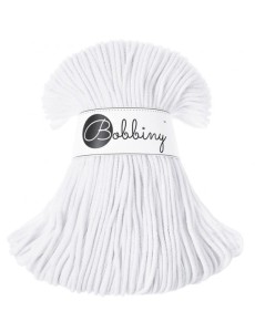Bobbiny Biały 3mm (pleciony)