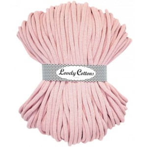 Lovely Cottons Pleciony 9mm 100m Różowy Jasny