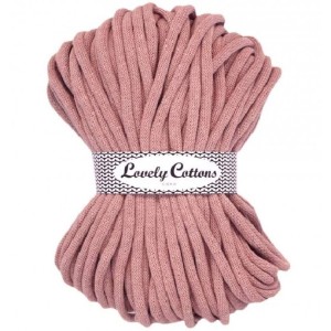 Lovely Cottons Pleciony 9mm 100m Pudrowy Różowy