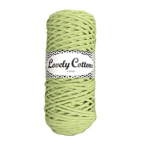 Lovely Cottons Pistacjowy 3 mm pleciony 100m