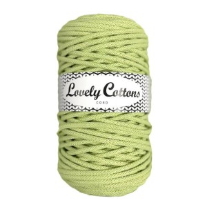 Lovely Cottons Pistacjowy 5 mm pleciony 100m
