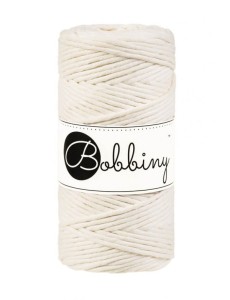 Bobbiny Naturalny 3 mm (skręcany)