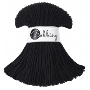 Bobbiny Czarny 3mm (pleciony)