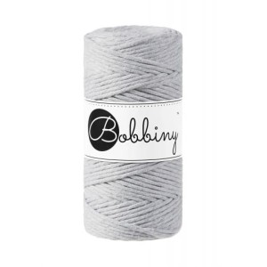 Bobbiny Jasny szary 3 mm (skręcany)