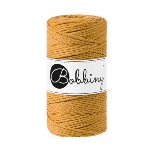 Bobbiny Musztardowy 3 mm (3PLY)