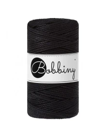 Bobbiny Czarny 3 mm (3PLY)