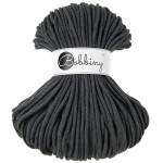 Bobbiny Grafitowy 5mm (pleciony)