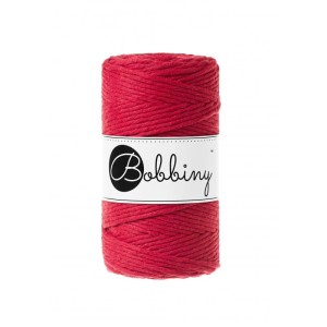 Bobbiny Czerwony 3 mm (skręcany)