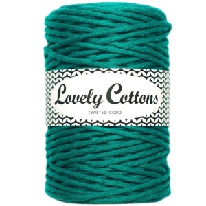 Lovely Cottons Szmaragdowy 3 mm skręcany 100m