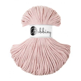 Bobbiny Pastelowy Róż 3mm (pleciony)