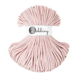 Bobbiny Pastelowy róż 5mm (pleciony)