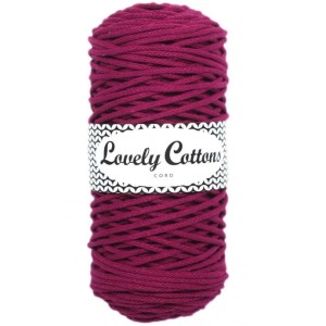 Lovely Cottons Różany 3 mm pleciony 100m