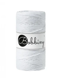 Bobbiny Biały 3 mm (skręcany)