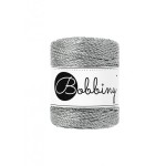 Bobbiny Metaliczne srebro 3 mm (3PLY)