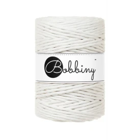 Bobbiny Złamana biel 5 mm (skręcany)