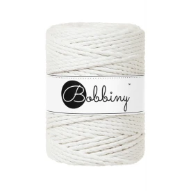 Bobbiny Złamana biel 5 mm (3PLY)