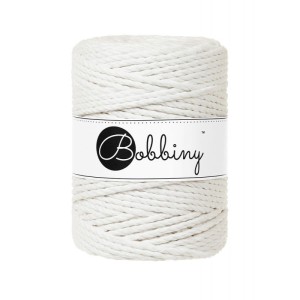 Bobbiny Złamana biel 5 mm (3PLY)