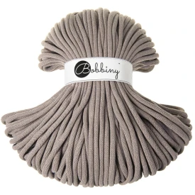 Bobbiny Kawowy 9mm pleciony