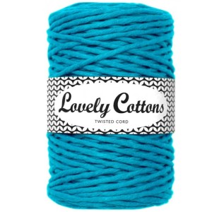 Lovely Cottons Lazurowy 3 mm skręcany 100m