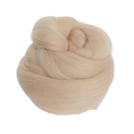 Wełna czesankowa Beż (50g - 500g)