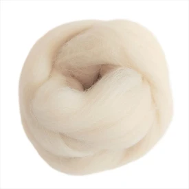 Wełna czesankowa Ecru - Naturalna (50g - 500g)