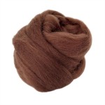Wełna czesankowa Kawowy (50g - 500g)