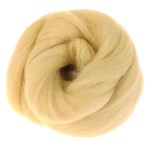 Wełna czesankowa Słomkowy (50g - 500g)