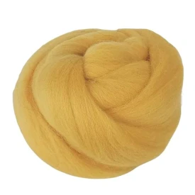 Wełna czesankowa Miodowy (50g - 500g)