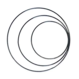 Obręcz metalowa Czarna ø 15cm - 35cm