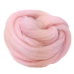 Wełna czesankowa Jasny róż (50g - 500g)