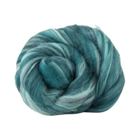 Wełna czesankowa Morski Melanż (50g - 100g)