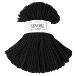 Sznurki Outlet Pleciony 5mm 100m Czarny