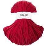 Sznurki Outlet Pleciony 5mm 100m Czerwony