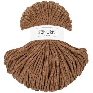 Sznurki Outlet Pleciony 5mm 100m Karmelowy