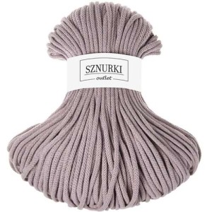 Sznurki Outlet Pleciony 5mm 100m Perłowy