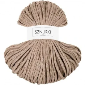Sznurki Outlet Pleciony 5mm 100m Piaskowy