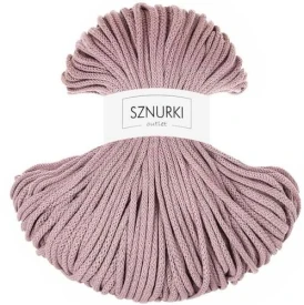 Sznurki Outlet Pleciony 5mm 100m Wrzosowy