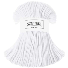 Sznurki Outlet Pleciony 3mm 100m Biały
