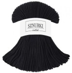 Sznurki Outlet Pleciony 3mm 100m Czarny