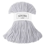 Sznurki Outlet Pleciony 3mm 100m Jasny szary