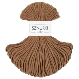 Sznurki Outlet Pleciony 3mm 100m Karmelowy