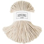 Sznurki Outlet Pleciony 3mm 100m Naturalne złoto
