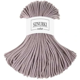 Sznurki Outlet Pleciony 3mm 100m Perłowy
