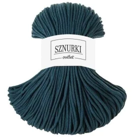 Sznurki Outlet Pleciony 3mm 100m Petrol