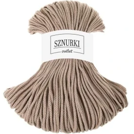 Sznurki Outlet Pleciony 3mm 100m Piaskowy