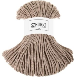 Sznurki Outlet Pleciony 3mm 100m Piaskowy