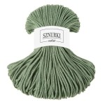Sznurki Outlet Pleciony 3mm 100m Szałwia